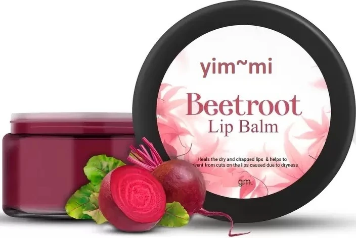 Beetroot lip bam